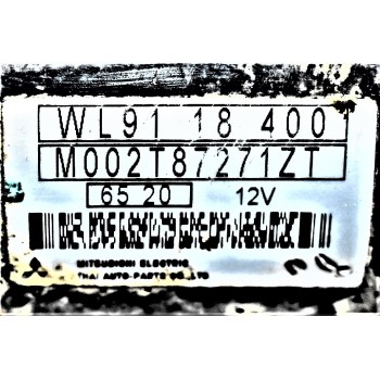 Μίζα Ford Ranger / Mazda B2500 2.5TD WL 12V 1998-2005 WL9118400 M002T87271ZT