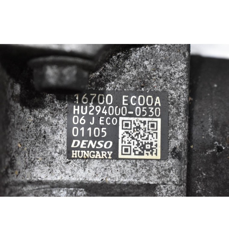 Αντλία Πετρελαίου Nissan Navara D40 2.5cc YD25 E4 2005-2010 16700-EC00A HU294000-0530