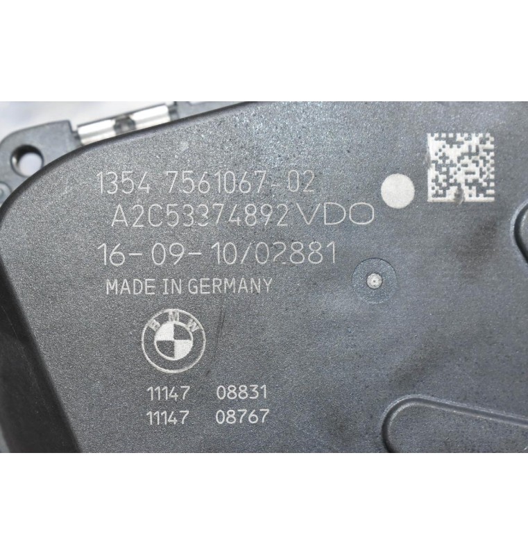 Πεταλούδα Γκαζιού Bmw 116i 316i 1.6 N43B16A 2007-2011 13547561067-02