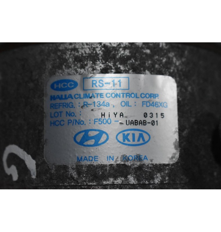Κομπρεσέρ Aircondition - A/C Kia Picanto G3LA 2004-2008 F500-UABAB-01