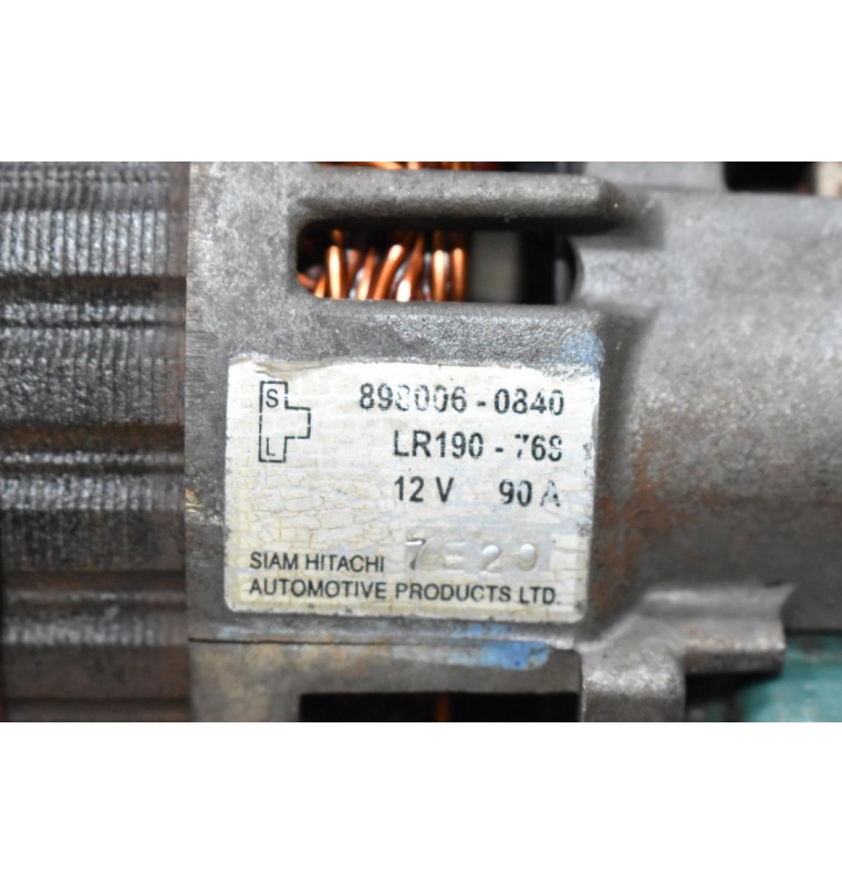 Δυναμό Isuzu D-Max 4JJ1 3.0 2005-2012 8980060840 90A