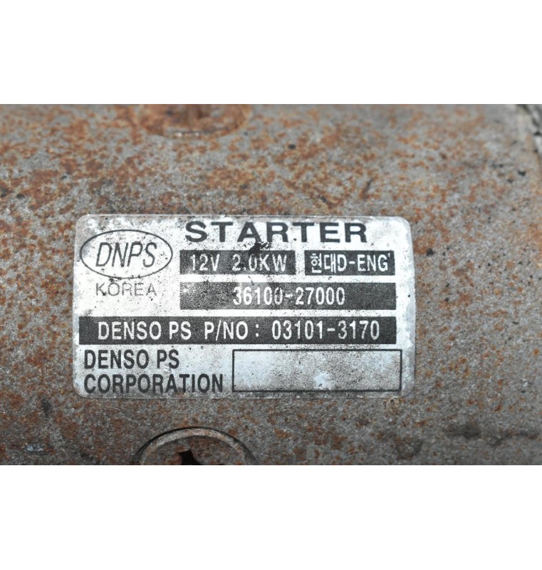 Μίζα Hyundai Santa Fe 2.2 D4EA 2005-2010 36100-27000