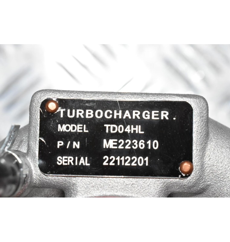 Turbo/Τουρμπίνα Mitsubishi Canter Fuso 4.9 4M50 2000-2010 ME223610 22112201 (Μηχανική)