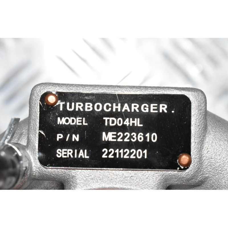 Turbo/Τουρμπίνα Mitsubishi Canter Fuso 4.9 4M50 2000-2010 ME223610 22112201 (Μηχανική)