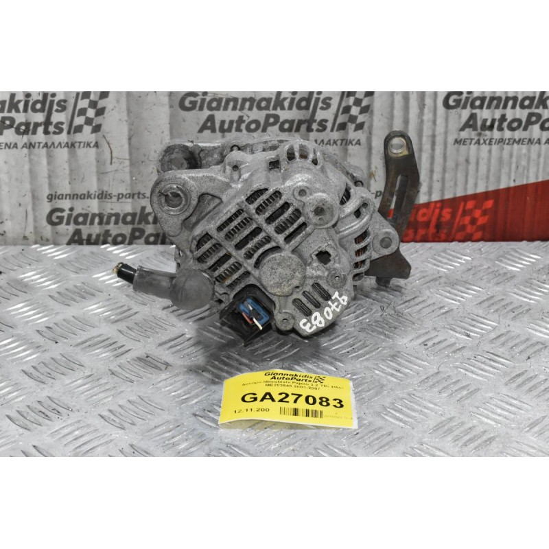 Δυναμό Mitsubishi Pajero 3.2 TDI 4M41 ME203546 2001-2007