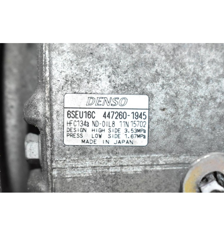 Κομπρεσέρ Aircondition - A/C Κλιματισμός Toyota Corolla 3ZR 2010-2018 DENSO 447260-1945