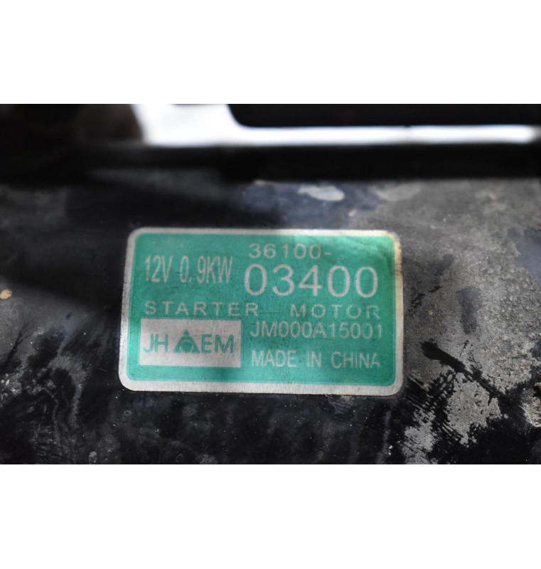 Μίζα Kia Picanto - Hyundai i10 1.0 G3LA 2011-2017 36100-03400