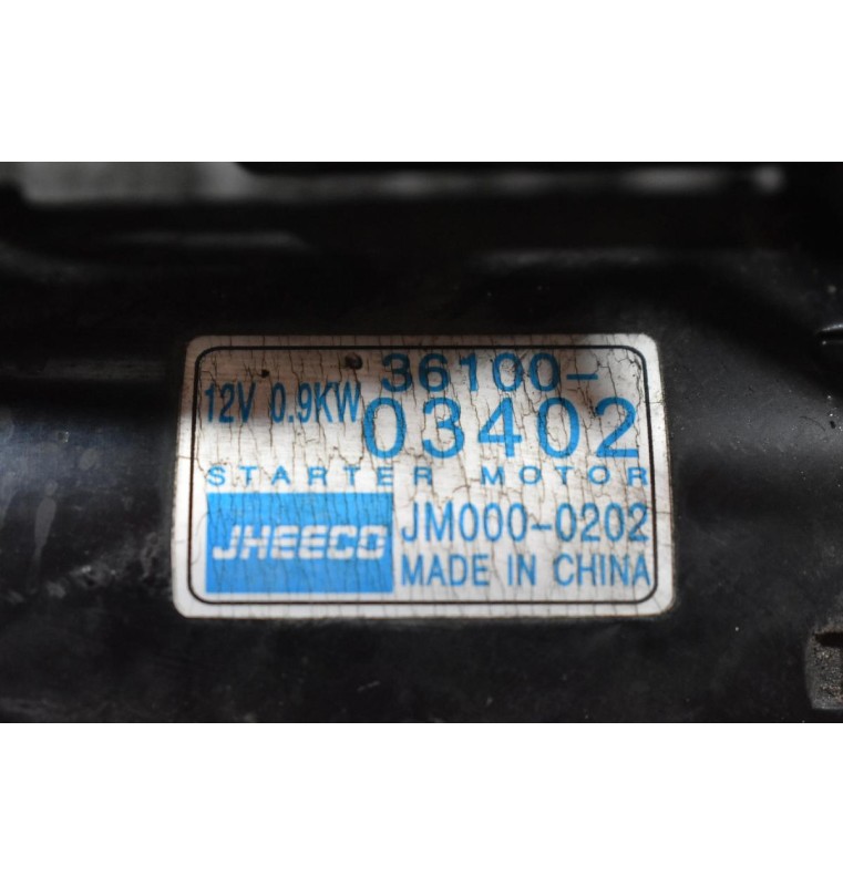 Μίζα Kia Picanto - Hyundai i10 1.0 G3LA 2011-2017 36100-03402