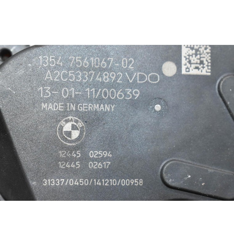 Πεταλούδα Γκαζιού Bmw 116i 316i 1.6 N43B16A 2007-2011 13547561067-02