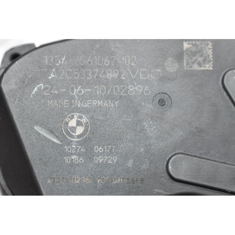 Πεταλούδα Γκαζιού Bmw 3 E87 E90 N43B20AA 2005-2010 A2C53374892 7561067-02