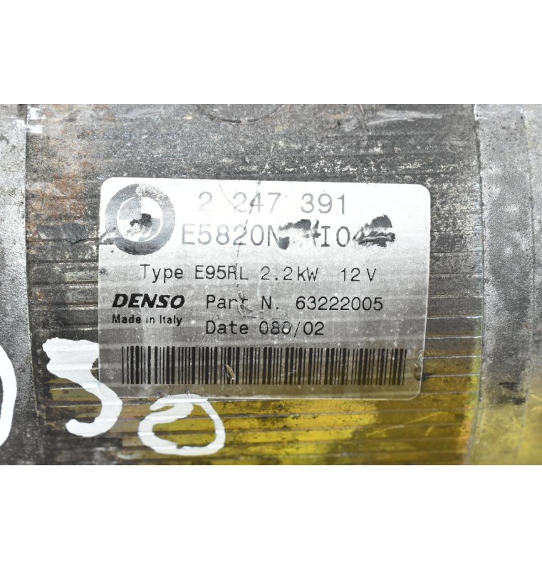 Μίζα Bmw X5 E39 E53 3.0D 2000-2006 DENSO 2247391 63222005