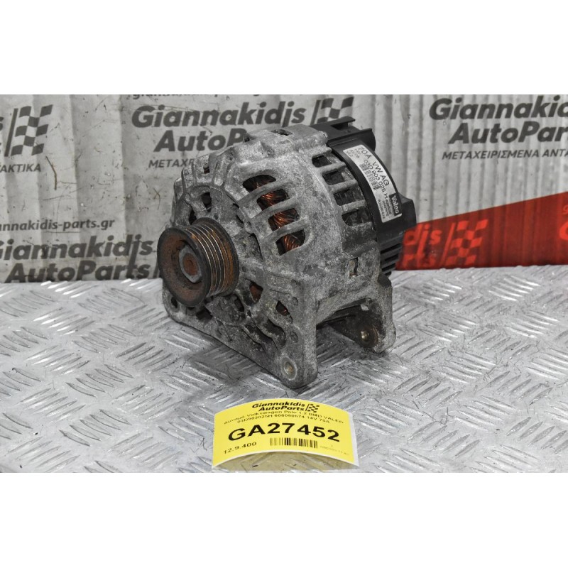 Δυναμό Volkswagen Polo 1.2 BMD VALEO 03D903025H 606080674 14V 70A