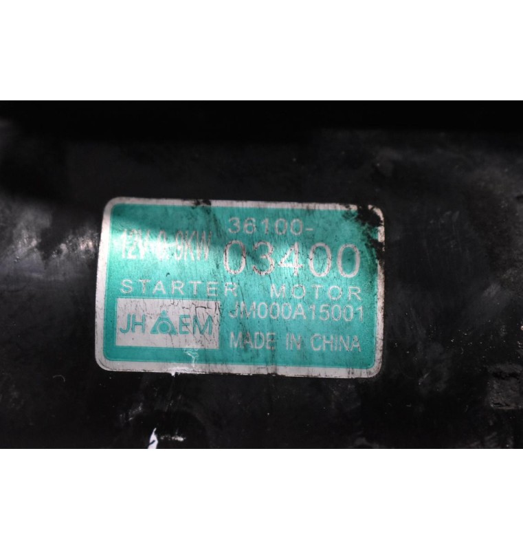 Μίζα Kia Picanto - Hyundai i10 1.0 G3LA 2011-2017 36100-03400