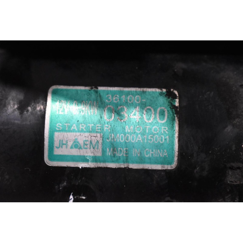 Μίζα Kia Picanto - Hyundai i10 1.0 G3LA 2011-2017 36100-03400