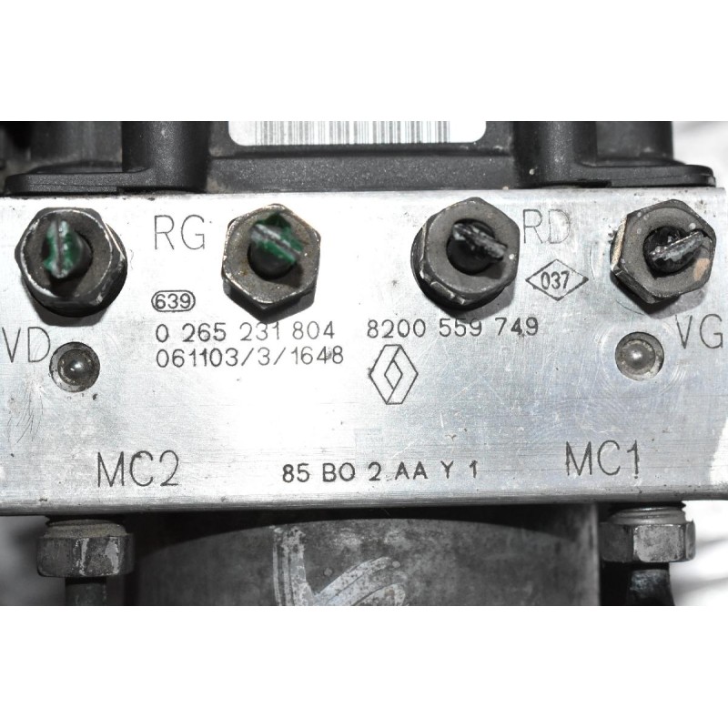 Μονάδα ABS Renault Clio 1.5 DCI K9K 2005-2012 8200559749 0265800559