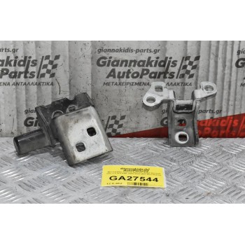 Μεντεσέδες Πόρτας Εμπρός Δεξιά Renault Clio 1.5 DCI K9K 2005-2012 (Σετ Ανω-Κάτω)