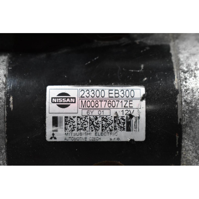 Μίζα Nissan Navara D40 YD25 2005-2010 23300-EB300 MITSUBISHI M008T76071ZE 12V (11 Δόντια)