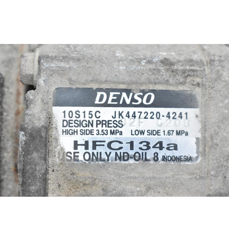 Κομπρεσέρ Aircondition - A/C Κλιματισμός Toyota Hilux 2001-2005 DENSO JK447220-4241 2KD