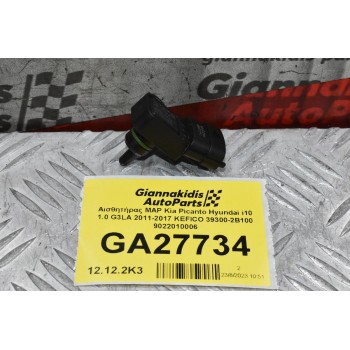 Αισθητήρας MAP Kia Picanto Hyundai i10 1.0 G3LA 2011-2017 KEFICO 39300-2B100 9022010006