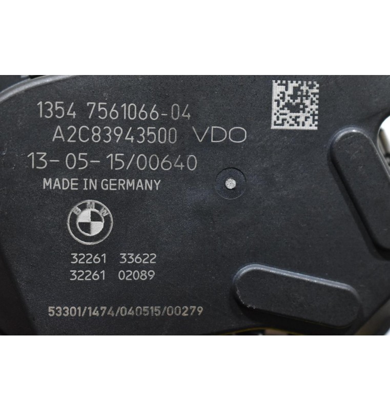 Πεταλούδα Γκαζιού Bmw 3 E87 E90 N43B20AA 2005-2010 A2C83943500 7561066-04