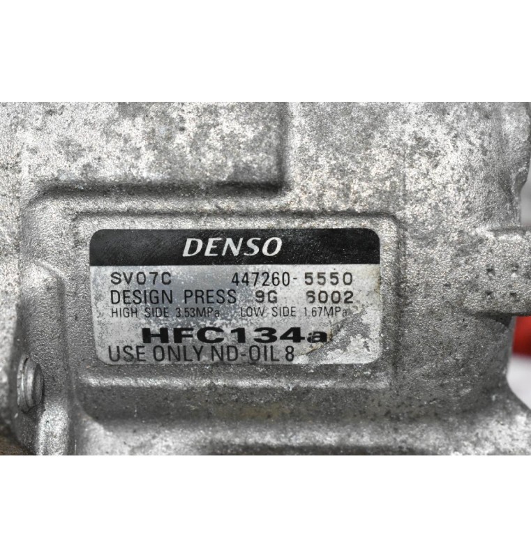 Κομπρεσέρ Aircondition - A/C Toyota Yaris 1KR 2005-2010 DENSO 447260-5550