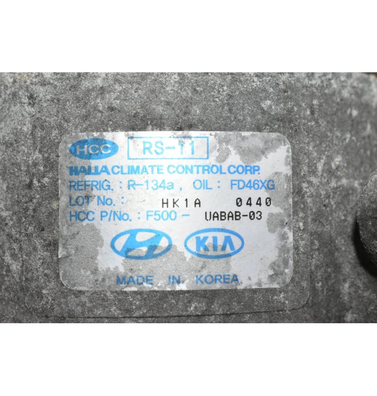 Κομπρεσέρ Aircondition - A/C Kia Picanto G3LA 2004-2008 F500-UABAB-03