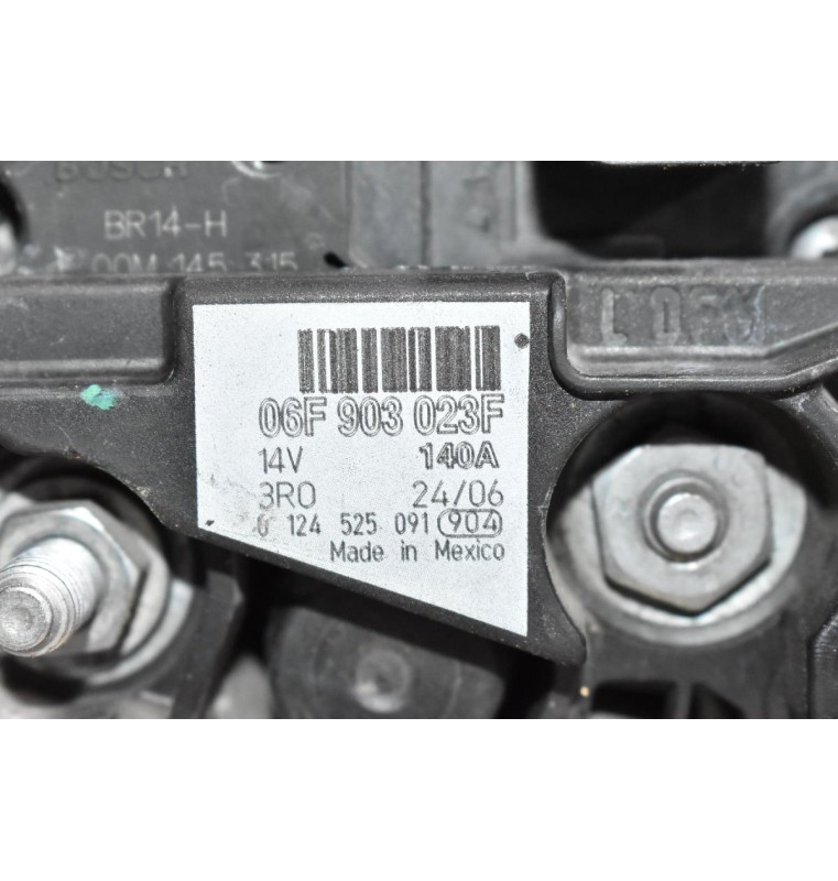 Δυναμό Skoda Octavia - Audi A3 2.0 TFSI 200PS BWA 2007-2010 06F903023F 14V 140A