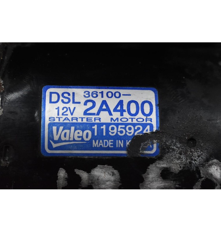 Μίζα Hyundai i 20 1.1 CRDi 75HP D3FA 2010-2015 36100-2A400
