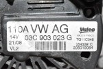 Δυναμό Audi A3 1.4 TSI/FSI 110A 2006-2012 03C903023G (Volkswagen Golf / Jetta / Touran / Passat / Seat Ibiza Toledo Altea / Skoda Octavia Fabia) (BMY BLG CAX)