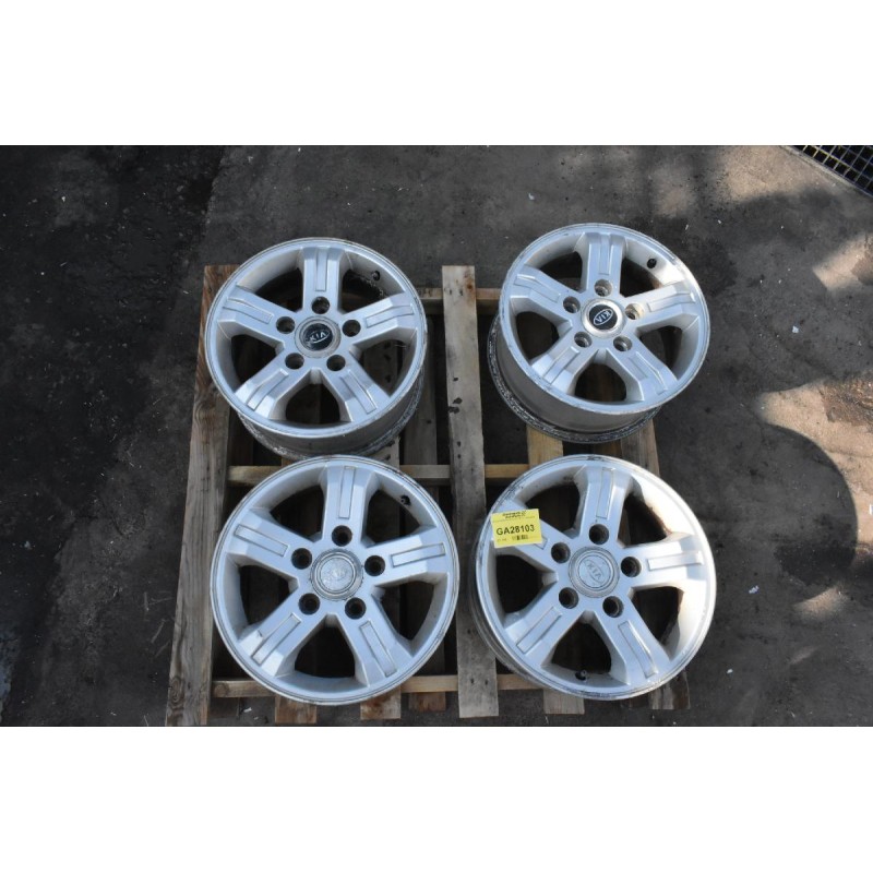 Ζάντες 4άδα Kia Sorento 16'x 7' 5Χ139 2004-2010