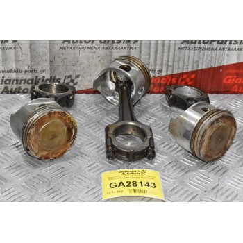 Πιστόνια Και Μπιέλες Mazda B series FE B2000 (3 Τμχ)(91.1mm)(22.0mm Πίρος)