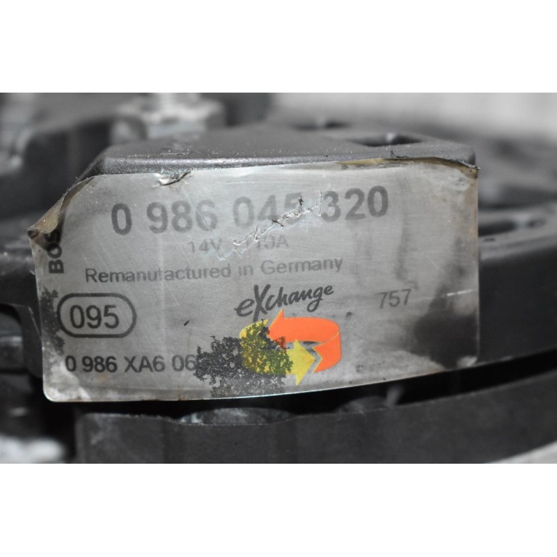 Δυναμό Volkswagen Passat 1.6cc FSI BLF 2004-2011 BOSCH 0986045320