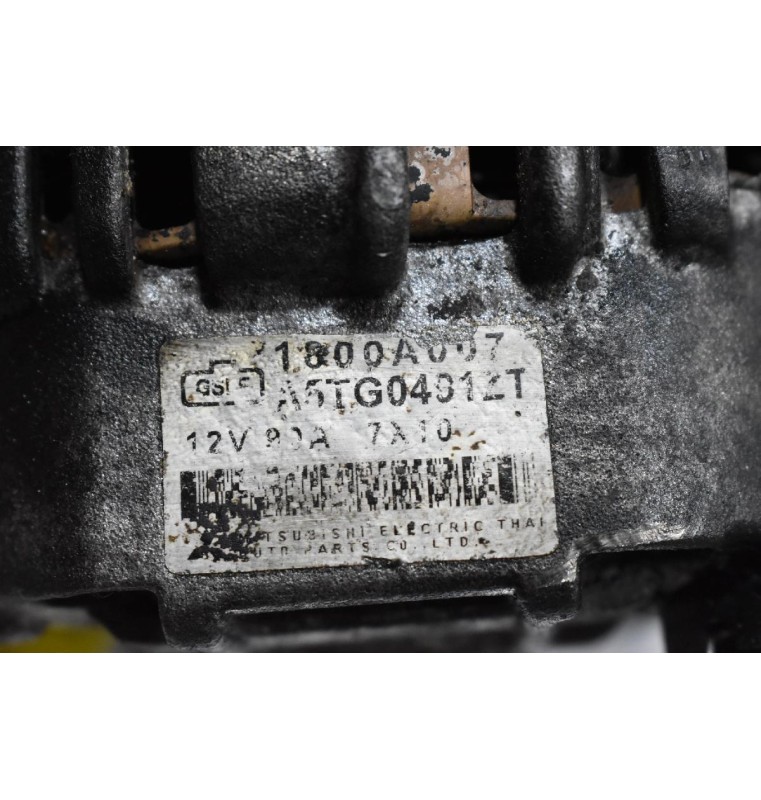 Δυναμό Mitsubishi L200 2.5 DID 4D56U Safari 2005-2012 1800A007 A5TG0491ZT 90A