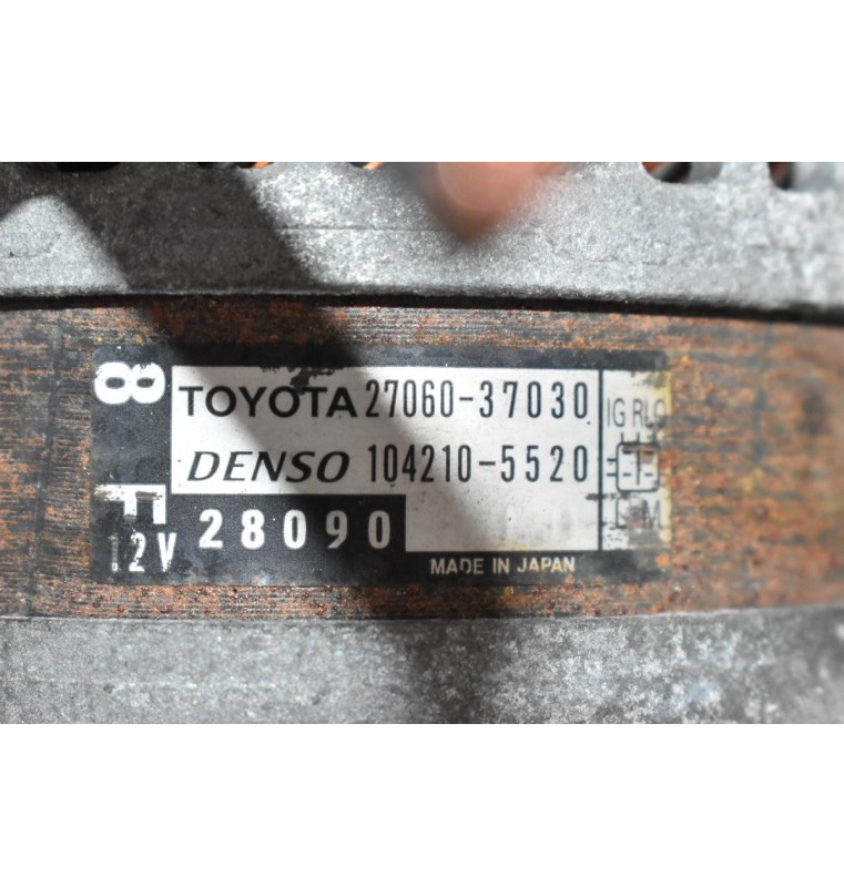 Δυναμό Toyota RAV4 2.0 3ZR 2009-2015 27060-37030 104210-5520