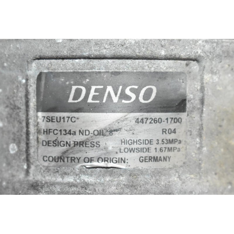 Κομπρεσέρ Aircondition - A/C Skoda Octavia V 1.6 CAY Diesel 2008-2013 DENSO 447260-1700