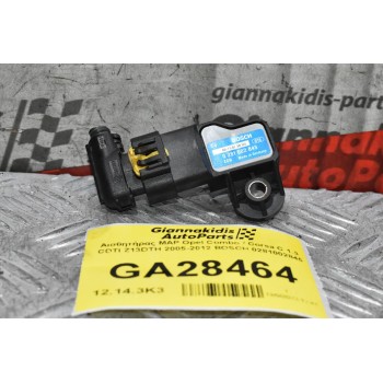 Αισθητήρας MAP Opel Combo / Corsa C 1.3 CDTI Z13DTH 2005-2012 BOSCH 0281002845