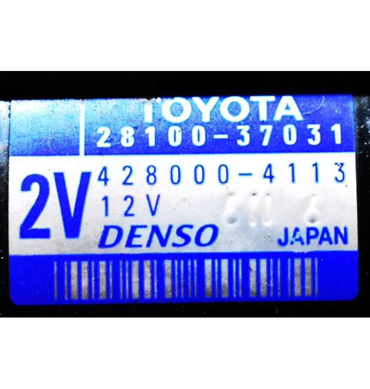 Μίζα Toyota RAV4 2.0 3ZR 2009-2015 28100-37031 428000-4113