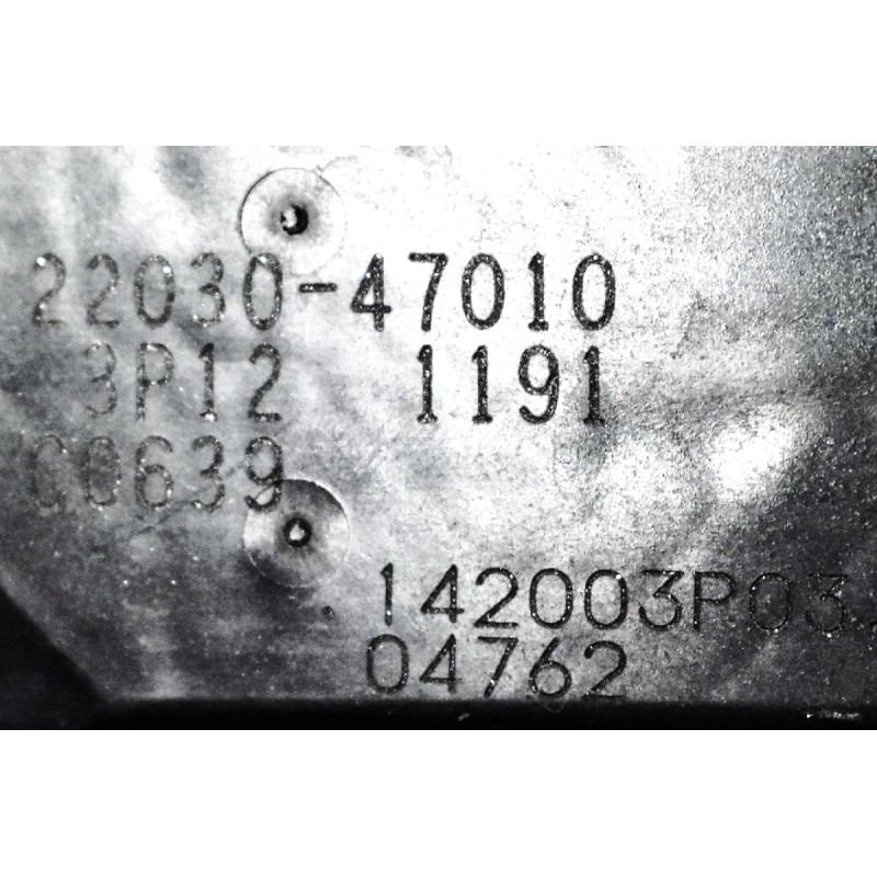 Πεταλούδα Γκαζιού Toyota Auris / Yaris 1NR 1.3 2008-2015 22030-47010