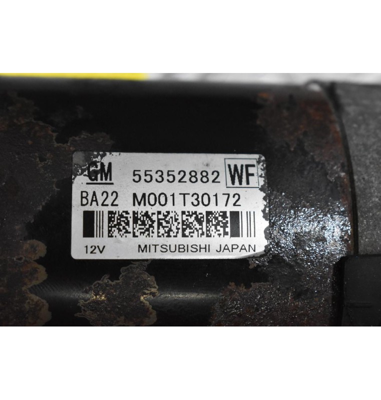 Μίζα Saab 9-3 Z19DTR 180ps 1.9d 2007-2015 MITSUBISHI 55352882 M001T30172