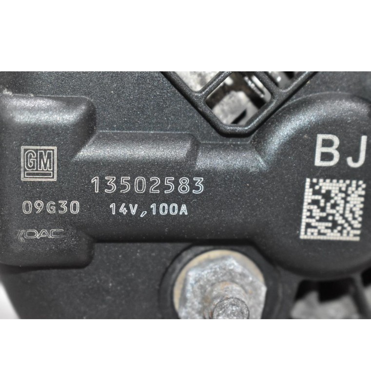 Δυναμό Opel Insignia 2.0 A20DTH 2008-2015 (13502583 100A)