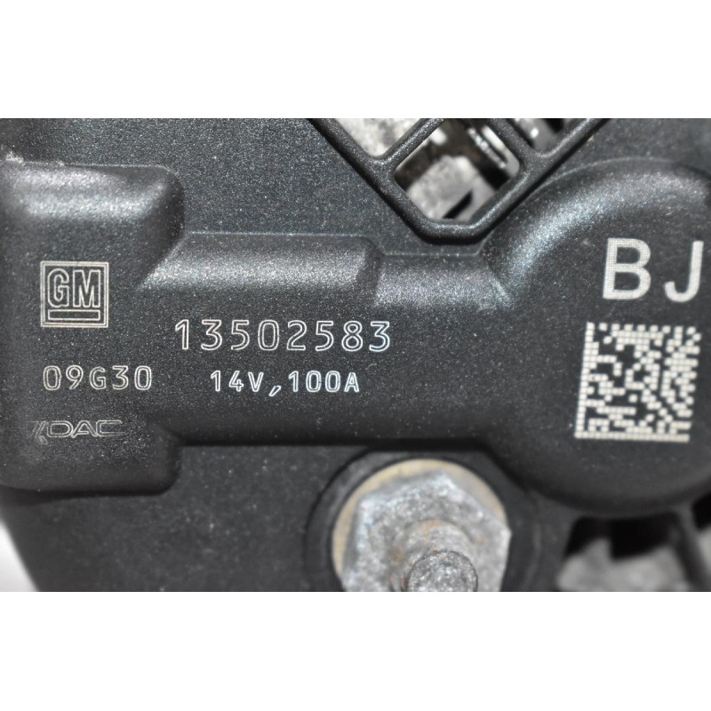 Δυναμό Opel Insignia 2.0 A20DTH 2008-2015 (13502583 100A)