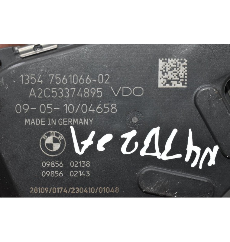 Πεταλούδα Γκαζιού Bmw 3 E87 E90 N43B20AA 2005-2010 A2C53374895 7561066-02