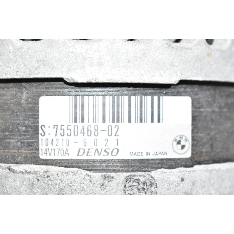 Δυναμό Bmw N43B20 - N43B16 2005-2010 7550468-02 104210-6021 170A