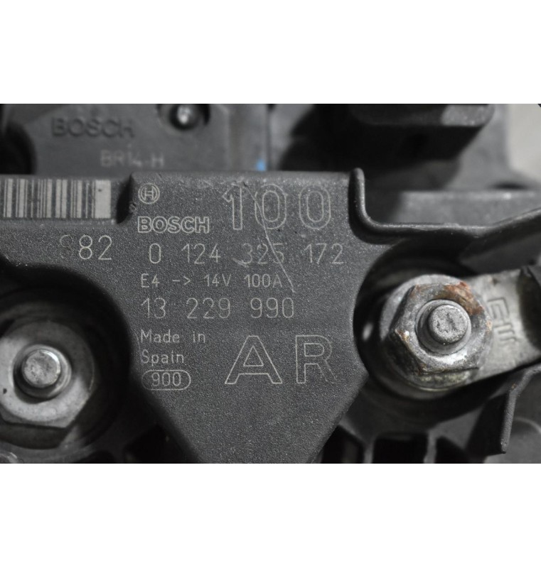 Δυναμό Saab 9-3 Z19DTR 180ps 1.9d 2007-2015 BOSCH 0124325172 13229990 100A 14V