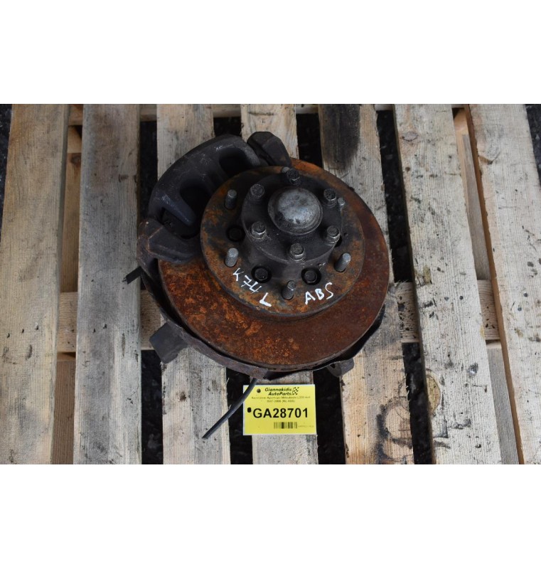 Ακραξόνιο Αριστερο Mitsubishi L200 4x4 1997-2005 (Με ABS) ΛΕΙΠΕΙ ΤΟ ΠΛΑΚΑΚΙ