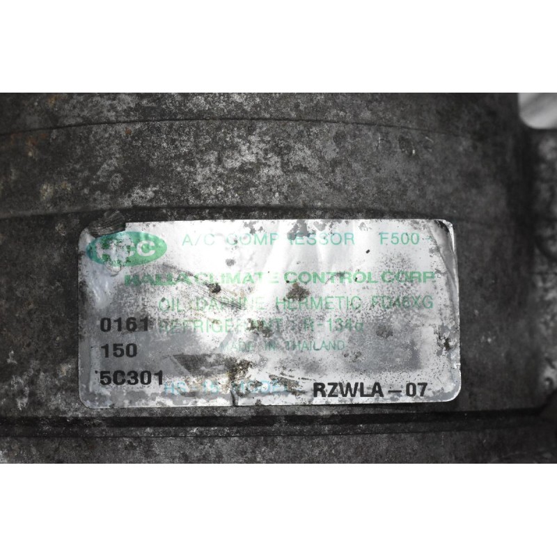 Κομπρεσέρ Aircondition Ford Ranger / Mazda BT50 2.5 WL 2005-2010 RZWLA-07