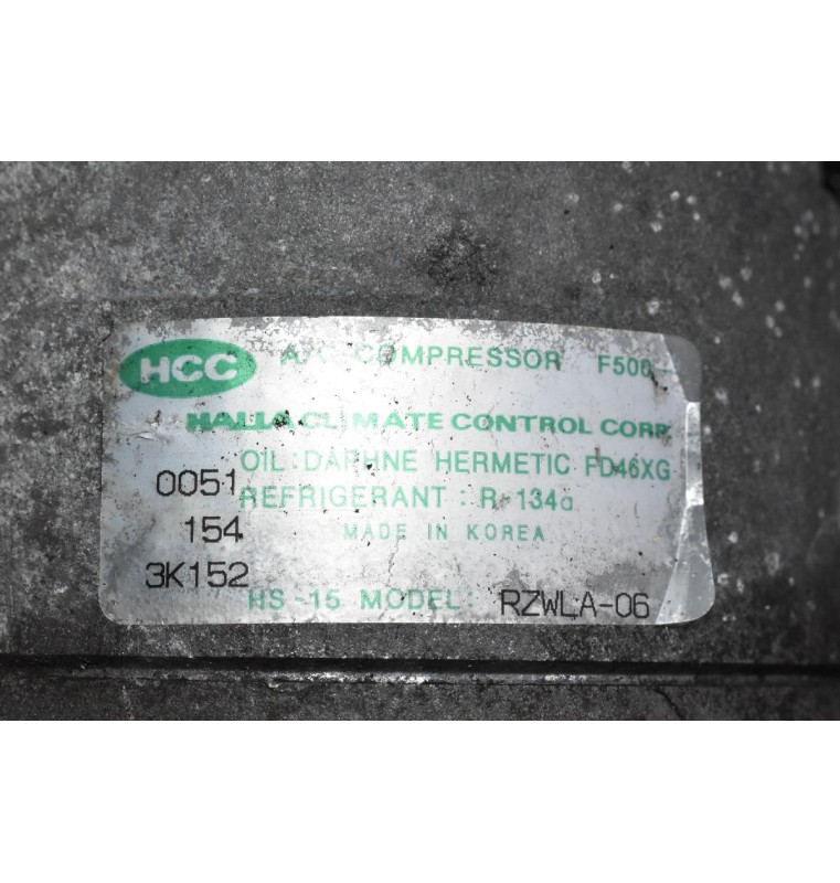 Κομπρεσέρ Aircondition Ford Ranger / Mazda B2500 2.5 WL 12V 2001-2005 RZWLA-06