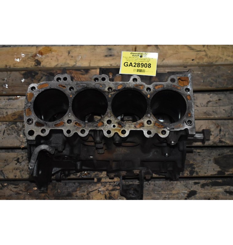 Κορμός (Μπλόκ) Μηχανής Κομπλε Nissan Navara D22 133PS YD25 2001-2005 (Κορμπος 0.50 στροφαλος 0.25)