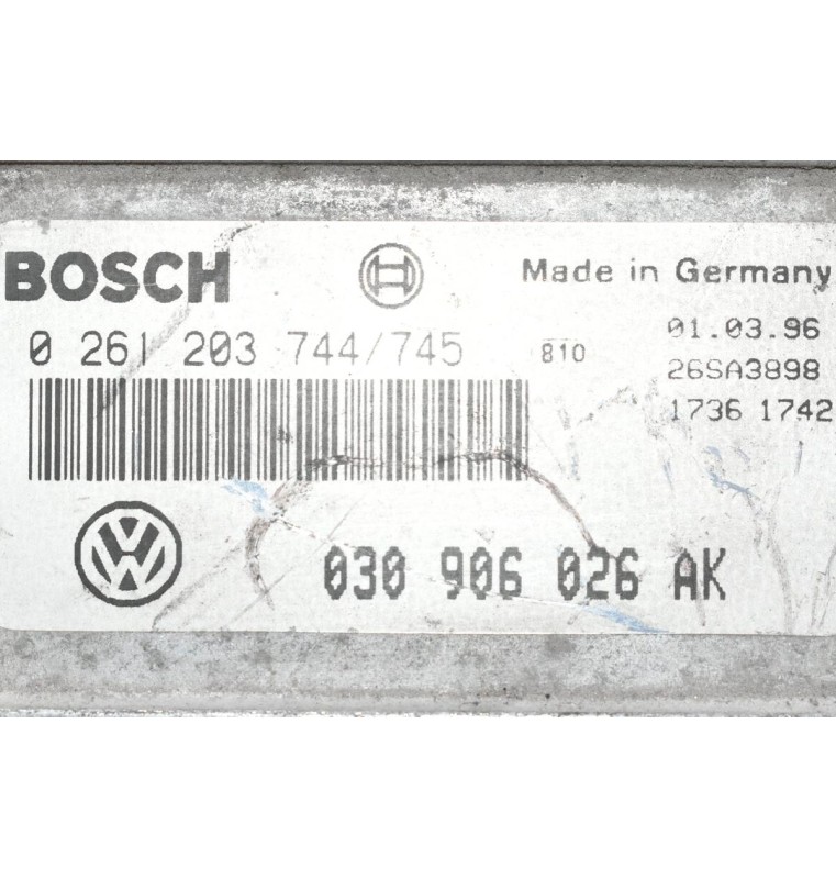 Εγκέφαλος Volkswagen Polo 1994-1999 (6N1) 030906026AK 0261203744