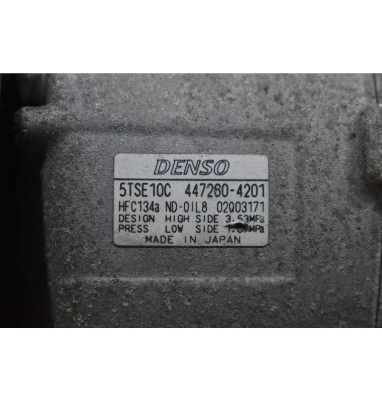 Κομπρεσέρ Aircondition Toyota Auris / Yaris 1NR 1.3 2008-2015 DENSO 447260-4201 5TSE10C